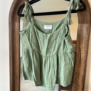 Old Navy Sage Green Blouse